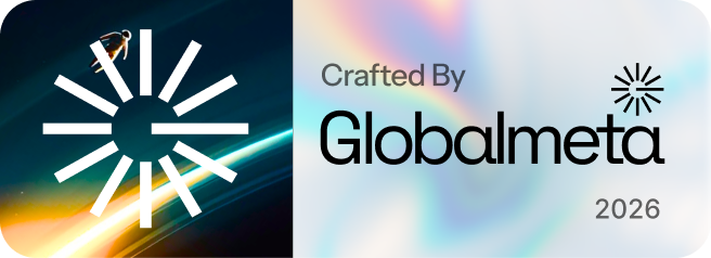 Globalmeta colorful logo watermark
